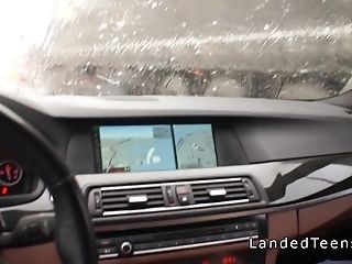 Hot Teenage Anal Invasion Banged In The Car
