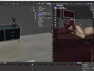 How I Make Porno Animation Wednesday In Blender 3 Dimensional