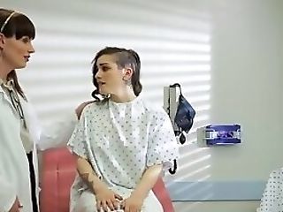 Transsexual Medic Cums In Mouth