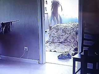 Youthfull Duo Having Hook-up In The Bedroom (spycam)