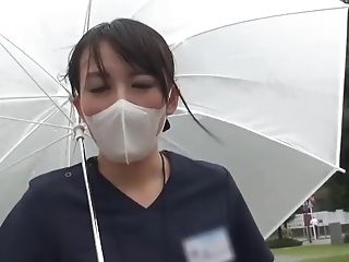 Nurse Assfuck Have Fun Mask Wearing Scene