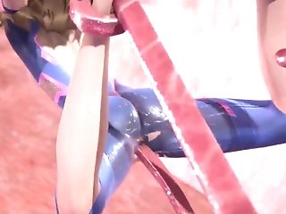 D.va From Overwatch Fucked With Tentacles - Porno Toon Uncensored